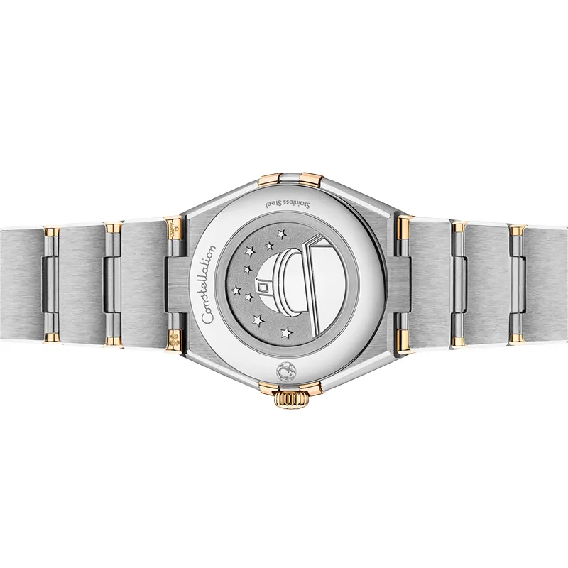 Omega Constellation Yellow Gold on Steel Ladies Watch- 131.20.28.60.08.001